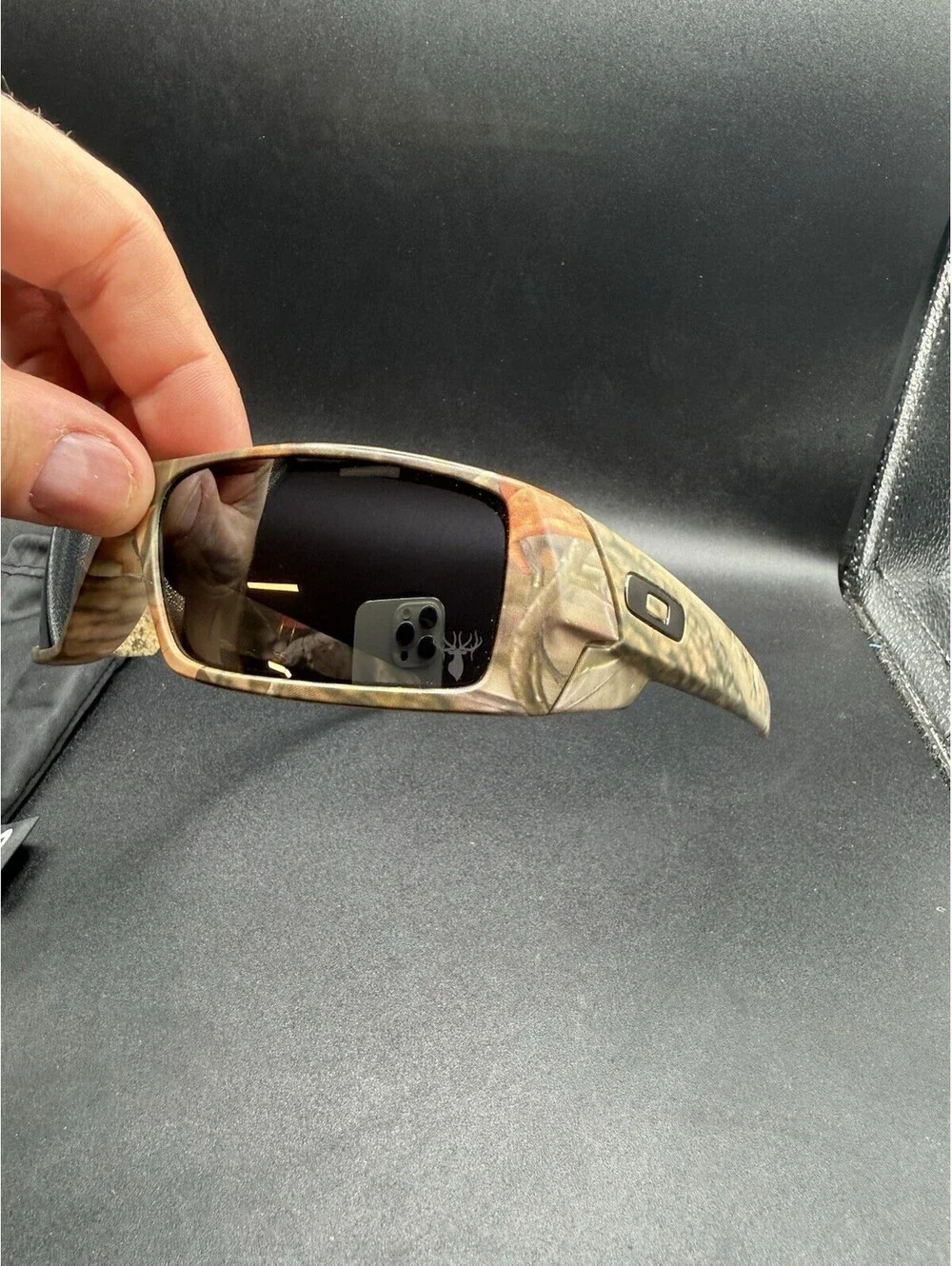 Oakley Gascan Kings Woodland Camo/Black Iridium Lenses 03-483